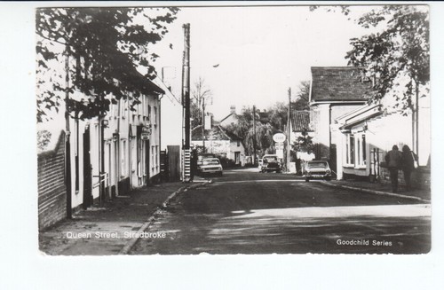 Postcard queen street - postcard.,