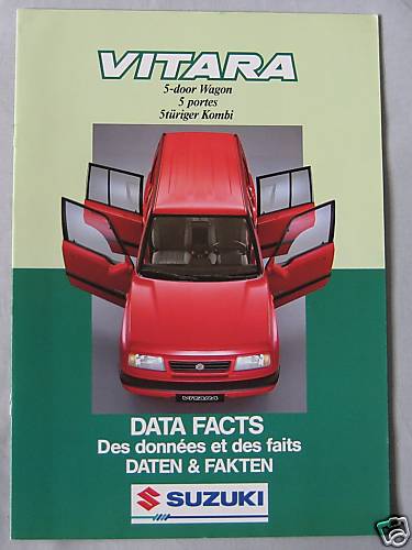 Suzuki vitara door brochure - vitara, 5-door
