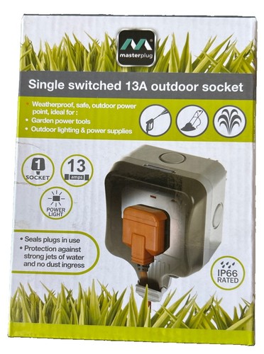 Masterplug single switched - masterplug,