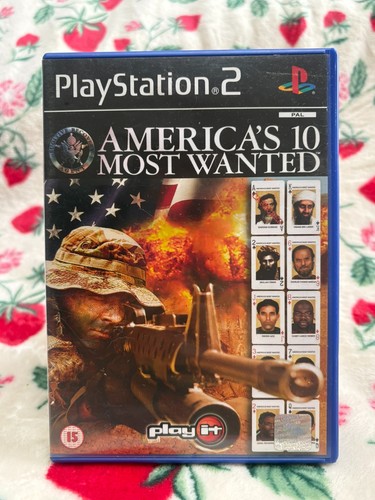America most wanted ps2 - 10,