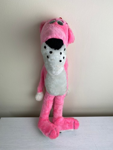 Pink panther plush large - pink, plush,