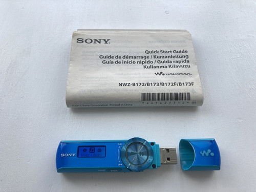 Sony walkman nwz b172 - sony,