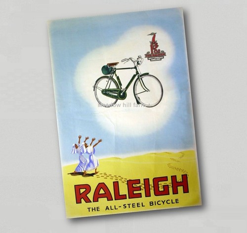 Fridge magnet raleigh bicycle - fridge,