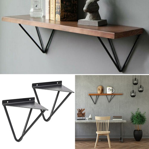 2pcs triangle steel brackets - triangle,