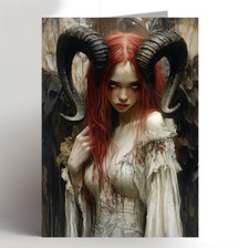 Lilith birthday card - ,, red