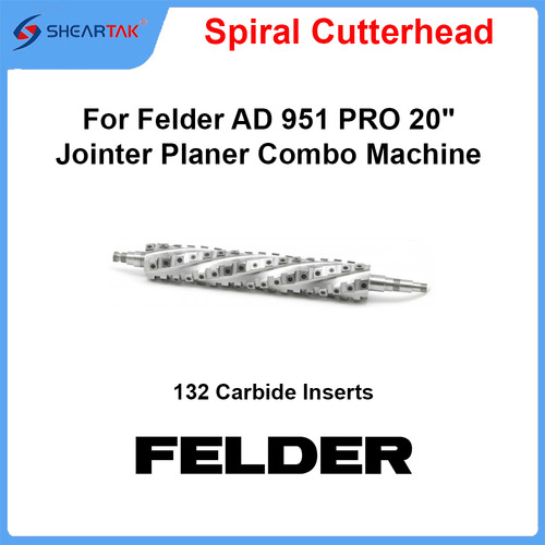Sheartak spiral cutterhead - sheartak,