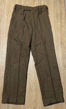 British Army Issue Brown All Ranks Barrack Dress Uniform Trousers Various Sizes