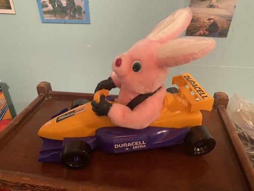 Duracell bunnies racing car - duracell,