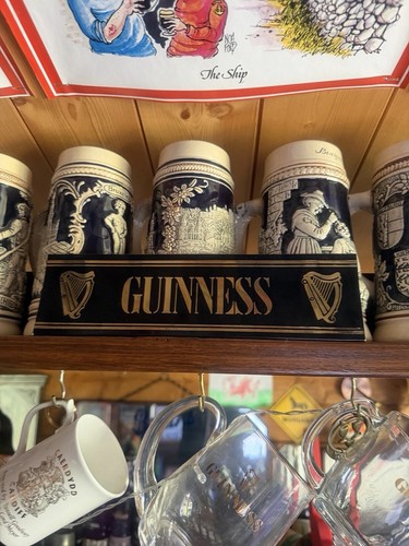 Guinness plastic bar sign with - bar,