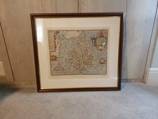Saxton's Map Of England &