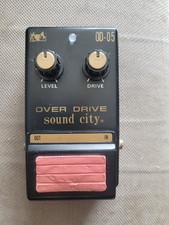 "Vintage 70s Sound City OD‑05 Overdrive guitar pedal – rare