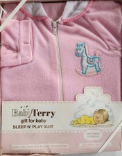 Vintage 1970s Baby Terry Sleep