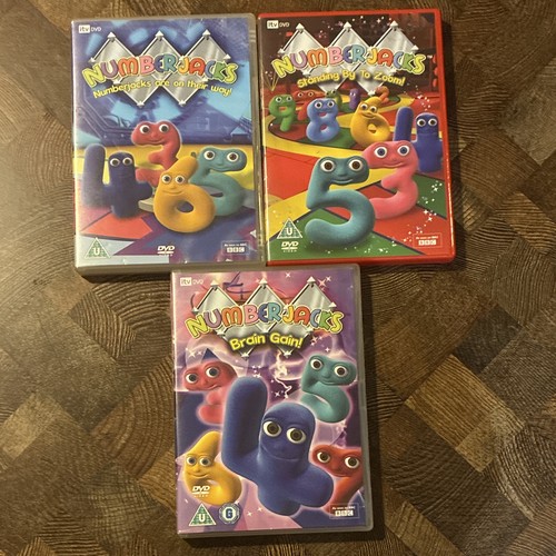 Numberjacks dvd disc bundle - 3,