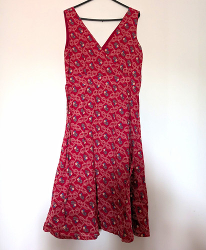 Seasalt red floral neck - seasalt,