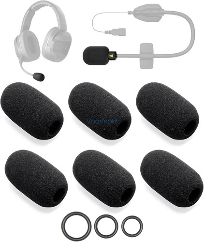 Pack mic cover for cardo - 6-pack,
