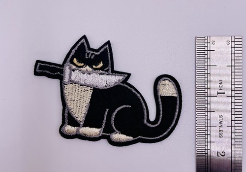 Tuxedo cat cow - cow,