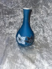 Wedgewood Kingfisher Camelia Susie Cooper Vase