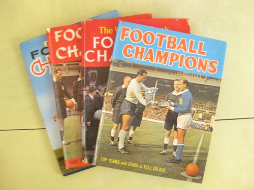 Football champions annuals - annuals, (4)