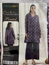 Limelight Unstitched Kurta