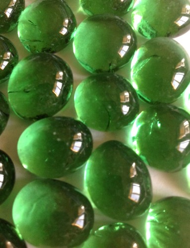 Glass gems nuggets 16 - glass,