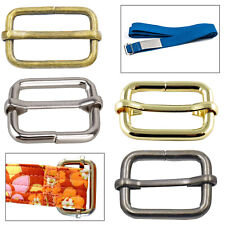 Tri Glide Slide Buckle Adjustable Metal Sliding Bar For Belt Backpack Fasteners