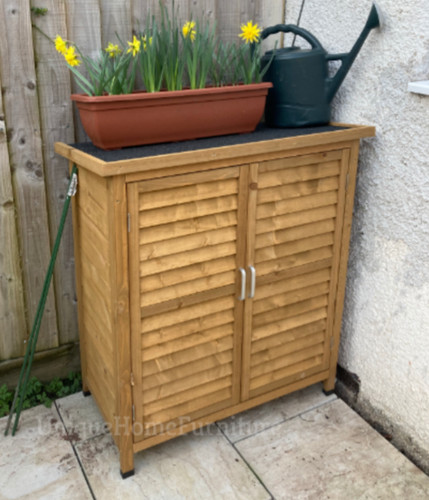 Small wooden shed outdoor - wooden,