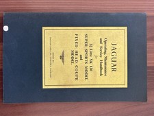 Jaguar Operating, Maintenance and Service Handbook  3.5 Litre XK 120 Super Sport