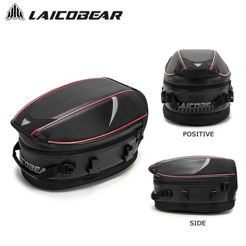Motorcycle back seat bag - back,