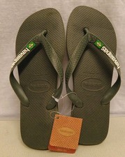 HAVAIANAS BRASIL OLIVE GREEN