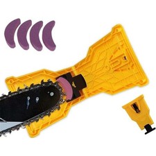 Chainsaw Teeth Sharpener Grinder Sharpen System Self Sharpens Bar Mount Chain
