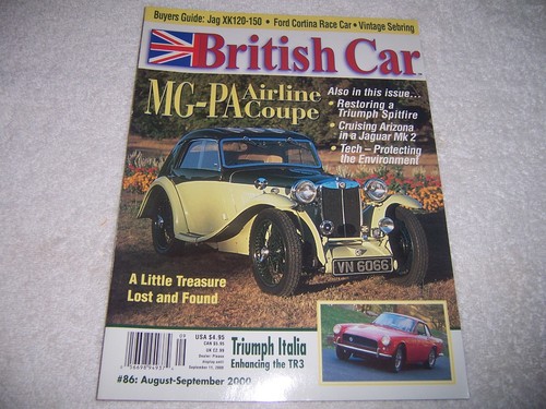 British car magazine - car,