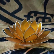 Lotus Flower Candle Tea Light Holder, Chakra Lotus Holder, Tealight Holder