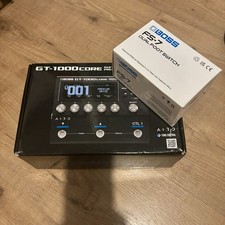 Boss GT-1000 CORE & Boss FS-7 Dual Footswtich