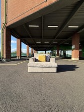 Grey/Silver Next Armchair