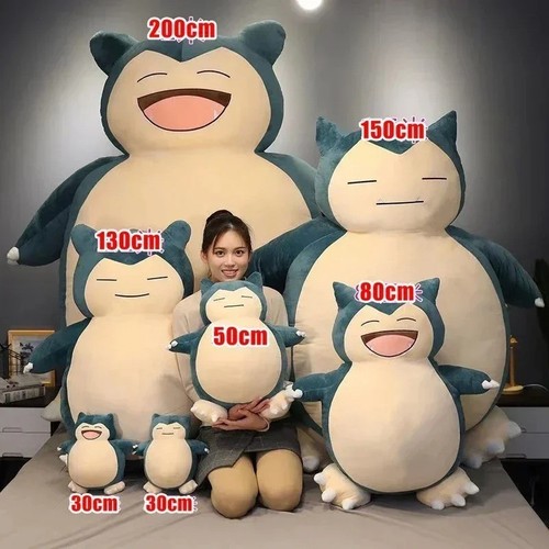 Pokemon snorlax giant - pokemon, plush