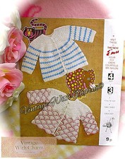 Vintage Crochet Pattern Baby's