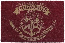 Harry Potter Welcome to Hogwarts Door Mat Official Merchandise Ex-Display