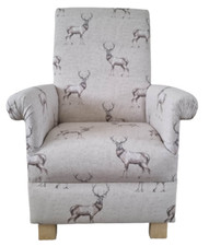 Fryetts Glencoe Stags Fabric