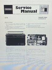Grundig Satellit 3400 Service Manual Digital