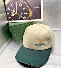 *** Rolex  Green / Cream Hat
