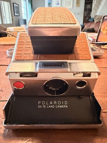 Sx70 polaroid camera - sx70,