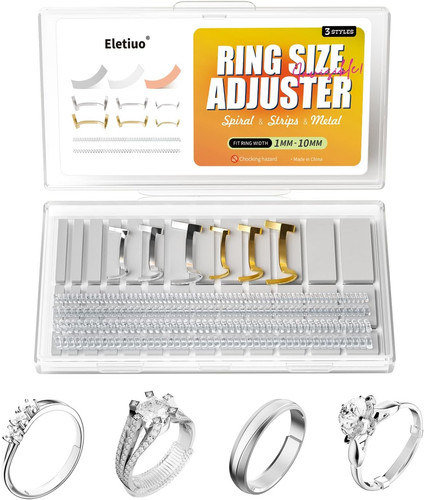 Ring size adjuster - set, for