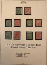 KGV Stamp Set Of 1911 Downey