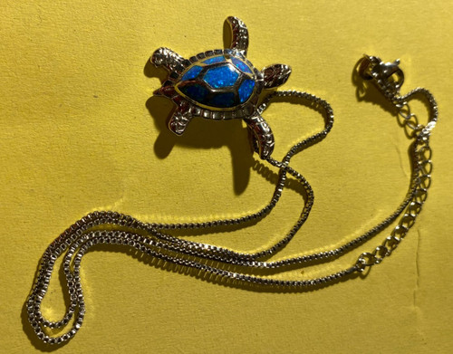 Sterling silver turtle - sterling,
