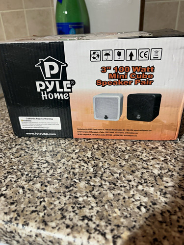 Pyle pcb3bk 3in mini - mini, cube