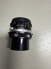 Soligor 35mm f3.5 preset lens