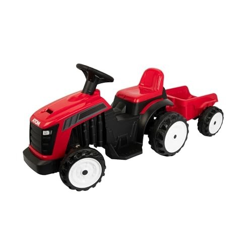 Electric ride tractor - ride, on
