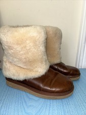 UGG CHESTNUT SHEARLING CUFF