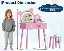 Dressing Table Stool Set
