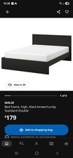 IKEA Malm Bed Frame black